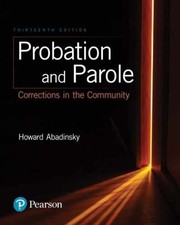 Probation and Parole: - Paperback, by Abadinsky Howard - Acceptable n, usado comprar usado  Enviando para Brazil