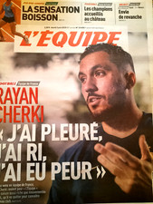 L'EQUIPE 3 Juin 2025 # La sensation Loïs BOISSON, Rayan CHERKI parle na sprzedaż  Wysyłka do Poland