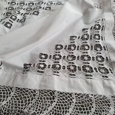 Vintage linen tablecloth for sale  PERTH