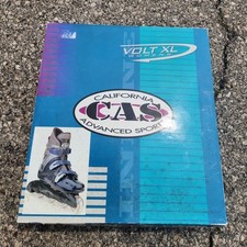 Volt XL Feminino - Tamanho 10 - Patins em Linha Rodas Transparentes ABEC-1 Vintage Anos 90 Com Caixa comprar usado  Enviando para Brazil