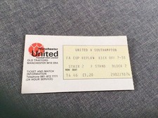 Manchester united southampton for sale  PETERBOROUGH
