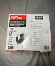 Everbilt 3hp sump for sale  Woodstock