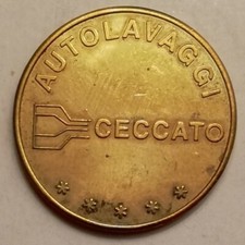 Gettone autolavaggi ceccato usato  Italia