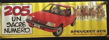 Peugeot 205 advertising d'occasion  Expédié en Belgium