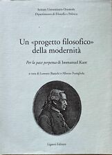 Progetto filosofico della usato  Napoli