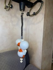 Lampadario sfere rosso usato  Civita Castellana