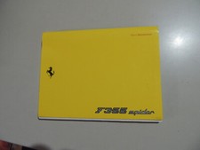 Ferrari F355 spider (M2.7) 1995  Owner s manual Notice d entretien Handbuch comprar usado  Enviando para Brazil