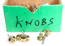 Brass knob solid for sale  San Diego