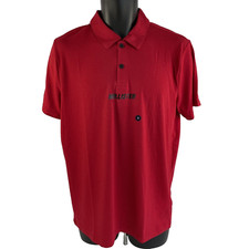 Nova Camisa Polo Masculina Hollister Sport Malha Manga Curta Tamanho M Nova Sem etiquetas Vermelha, usado comprar usado  Enviando para Brazil