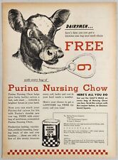 1950 print purina for sale  Sterling Heights