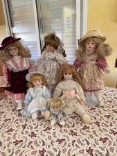 Poupée tête porcelaine d'occasion  Octeville-sur-Mer