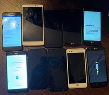 Lote de 10 Smartphones LG K40 H700 Stylo 5 G2 HD Aristo M257 4 [QUEBRADO] Frete Rápido comprar usado  Enviando para Brazil