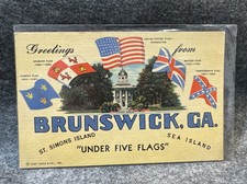 Vintage postcard brunswick for sale  Opelika
