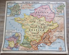 Carte scolaire ancienne d'occasion  Menton