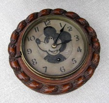 Usado, MOVIMENTO DE RELÓGIO DE PAREDE INGLÊS MICKEY MOUSE ANTIGO ORIGINAL E INCOMUM/BASE ESCULPIDA comprar usado  Enviando para Brazil