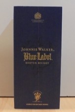 JOHNNIE WALKER ETIQUETA AZUL UÍSQUE ESCOCÊS PAPEL DURO GARRAFA ESTOJO VAZIO, usado comprar usado  Enviando para Brazil