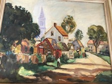 Vintage original painting for sale  Jacksonville