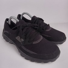 Tênis Skechers Feminino 11 Go Walk 2 Preto Atlético Caminhada Corrida Goga Tapete Casual, usado comprar usado  Enviando para Brazil