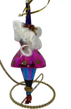 Enfeite de árvore de Natal vintage boneca palhaço bobo da corte decoração de férias de inverno rosa comprar usado  Enviando para Brazil