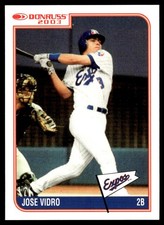 Usado, 2003 Donruss Montreal Expos Jose Vidro Montreal Expos #56 comprar usado  Enviando para Brazil