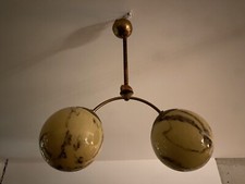 Vintage deckenlampe marmor gebraucht kaufen  Berlin