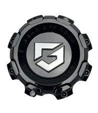 Tampa central de roda com logotipo preto/cromo brilhante Gear Off Road G21COVER-8H comprar usado  Enviando para Brazil