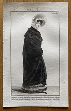 Pariser Mode. Stich 1822. Blat ca.: 12x19,4 cm., używany na sprzedaż  Wysyłka do Poland