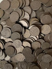 Lote de moedas brasileiras de cuproníquel de 1 kg – Moedas mistas de centavos comprar usado  Brasil 