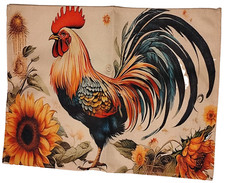 Rooster kitchen placemats for sale  Mukwonago