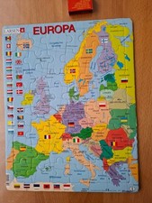 Larsen puzzle europa gebraucht kaufen  Neuried