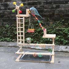 Wooden bird playstand for sale  UK