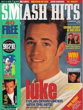 Revista Smash Hits 1993 Luke Perry Madonna namorada Beverly Hills 90210 Nkotb comprar usado  Enviando para Brazil