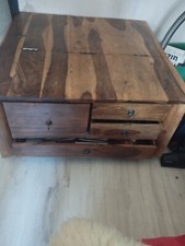 Holz truhentisch palisander gebraucht kaufen  Bruchsal