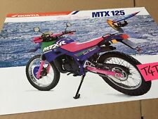 Honda mtx125 beach d'occasion  Decize