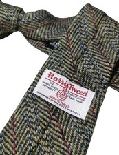 Harris tweed tie usato  Pagani