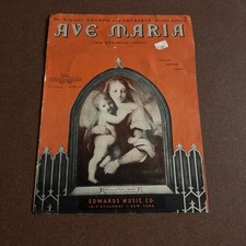 Ave Maria “Edição Dupla” Duas Canções Gounod e Schubert Versões 1946 comprar usado  Enviando para Brazil