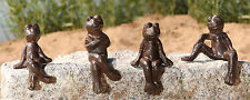 Frösche froschgruppe gusseise gebraucht kaufen  Osterrönfeld