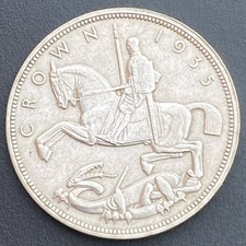 1935 silver crown for sale  HUNTINGDON