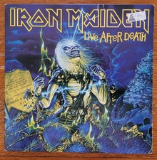 Iron Maiden Live After Death 1985 2LP 1st US Press Capitol w/Inners Booklet VG++ comprar usado  Enviando para Brazil