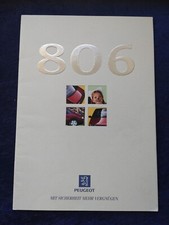 Peugeot 806 prospekt gebraucht kaufen  Vechta