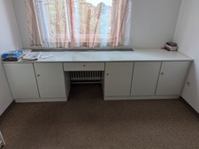 Schreibtisch wand schrank gebraucht kaufen  Wedel
