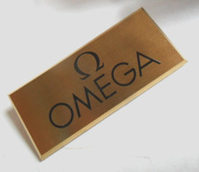 Vintage 2 Polegadas Omega Loja de Varejo Exibição Relógio Cunha Placa de Exibição, usado comprar usado  Enviando para Brazil