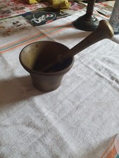 Mortaio pestello bronzo usato  Aci Catena