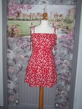 Ladies red floral for sale  ROTHERHAM