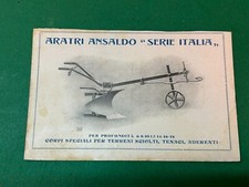 Pubblicità aratri ansaldo usato  Catania