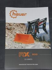 Hauer 500 frontlader gebraucht kaufen  Bergkirchen