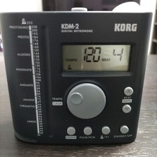 Korg KDM-2 Metrônomo Digital Eletrônico Tempo Trainer 40-252 BPM Testado com Taco comprar usado  Enviando para Brazil