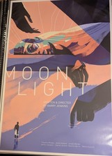 Moonlight screenprint poster for sale  New York
