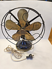 Ventilador oscilante antiguo ROBBINS & MYERS #2610 3 velocidades 9" hoja de latón ¡LEER POR FAVOR!, usado segunda mano  Embacar hacia Argentina