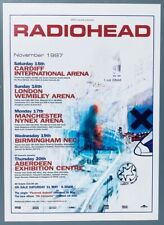 RADIOHEAD 1997 original ADVERT OK COMPUTER TURNÊ CONCERTO REINO UNIDO Thom Yorke comprar usado  Enviando para Brazil